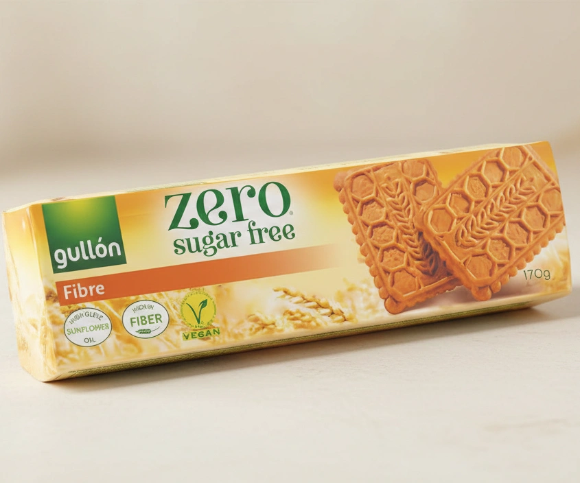 Gullón Sugar Free Fiber Biscuits 170g sans sucre ajouté