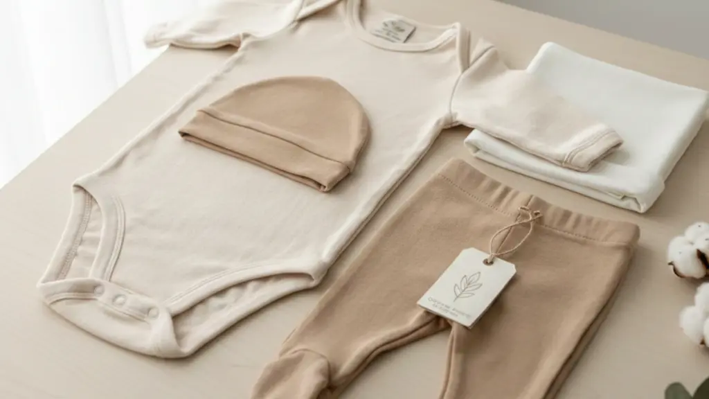 vêtements bio pour bébé en coton certifié