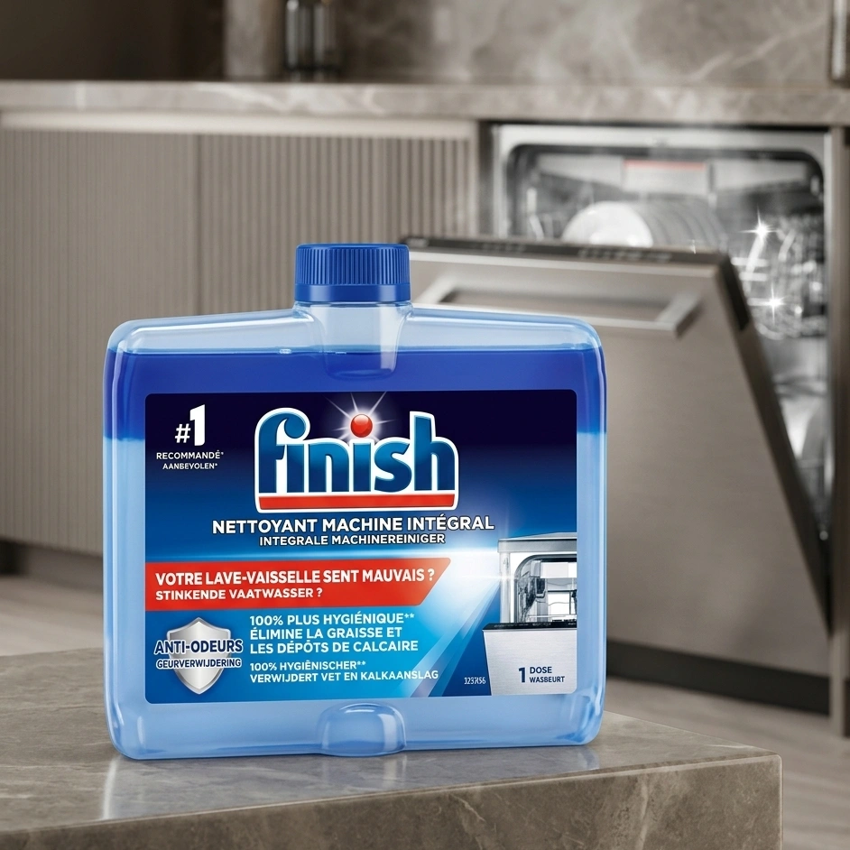 Nettoyant lave-vaisselle Finish 250 ml élimine graisse et calcaire
